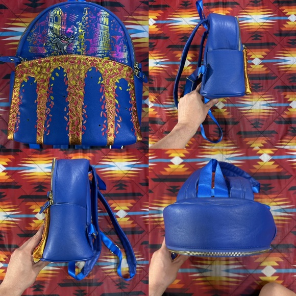 Danielle Nicole Disney Pixar COCO Blue Mini Backpack Lights Up! - Picture 3 of 6